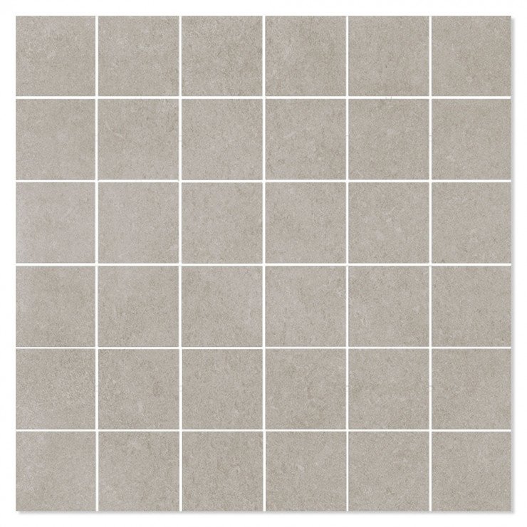 Mosaik Klinker Linea Beige Mat 30x30 (5x5) cm-0